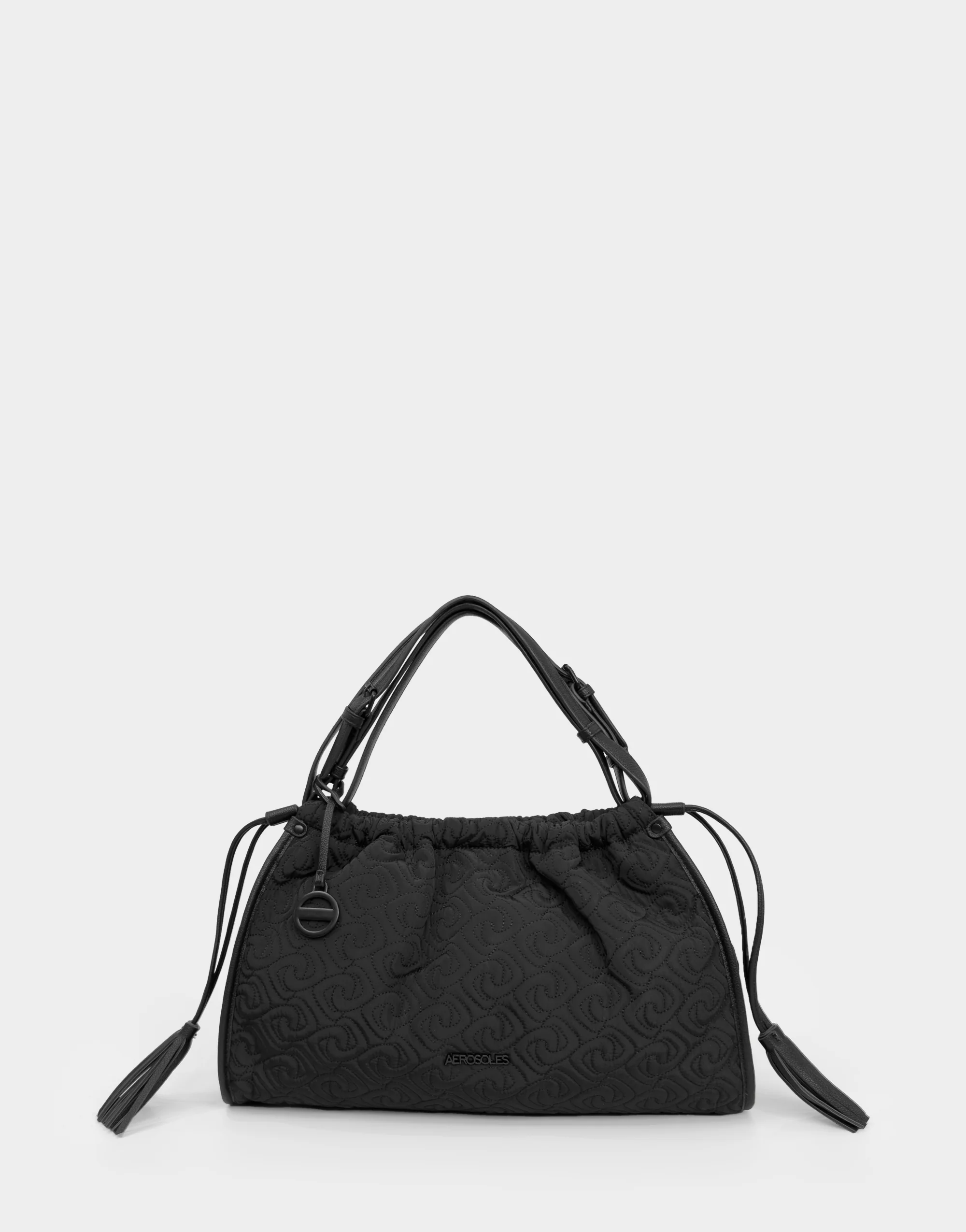 Serena Quilted Drawstring Tote Bag * Final Sale*